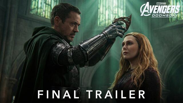 AVENGERS: DOOMSDAY - Final Trailer (2026) Benedict Cumberbatch, Robert Downey Jr | Marvel Studios