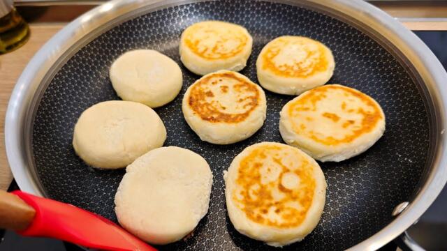 Домашни сирники! Бърза и лесна рецепта за закуска! Брънч рецепта богата на протеин!