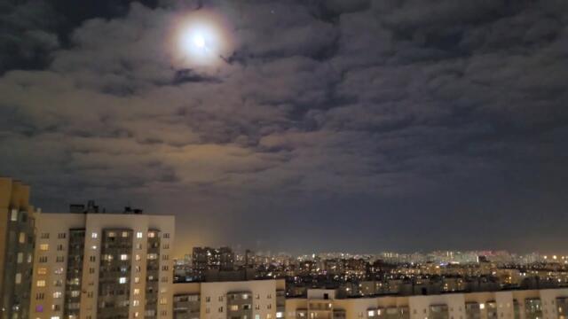 Полнолуние в Санкт-Петербурге. Февраль 2026