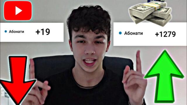 КАК ДА СТАНЕТЕ YOUTUBER | КАК ДА НАПРАВИТЕ 1000 АБОНАТА