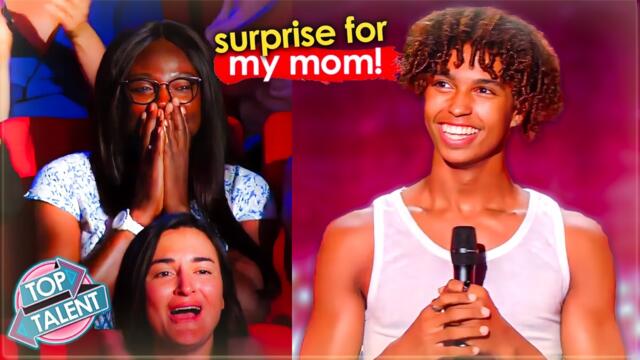 They didn't know their SON was Auditioning..Then THIS happened!