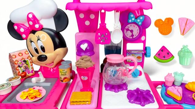 Minnie Mouse 2026🎀 Set Unboxing de cocina rosa y dulces creativos | Colección Disney