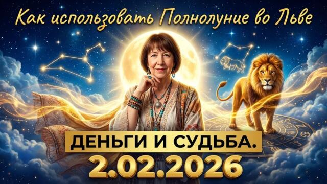 2.02.2026 полнолуние — точка невозврата для каждого знака? #полнолуние #2февраля #прогноз2026