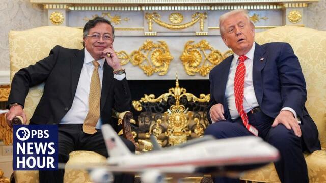 Colombian President Petro’s White House visit defuses months of tensions with Trump