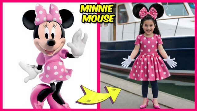 Mickey Mouse Clubhouse Characters As Humans + Real One Quiz! | Minnie mouse, Donald duck,Toodles