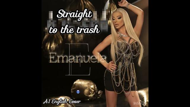 Emanuela - Straight to the trash (Направо в коша) AI English Cover