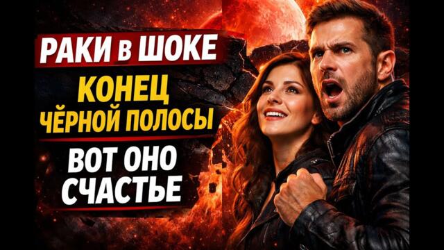 Раки ГОТОВЫ ВЗЛЕТУ? Красная Луна рвёт чёрную полосу! Забудьте Бедность Одиночество