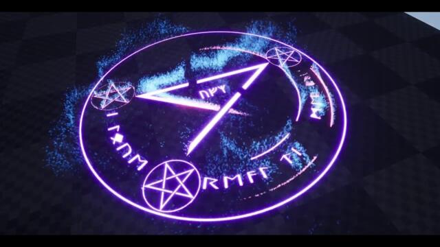 Magic Circle Animation using 512*512 texture (2 channels)
