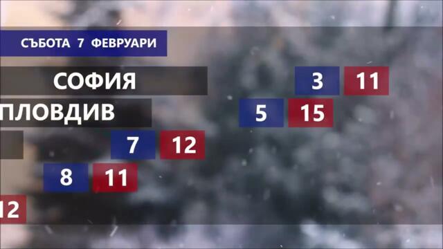 Времето за 7.2.2026