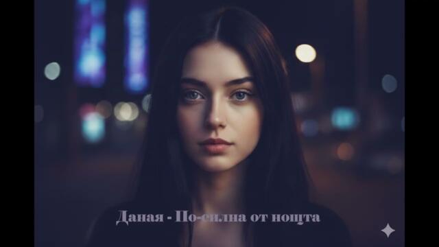 Даная - По-силна от нощта (Силна емоционална песен 2026)
