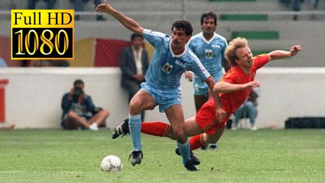 Belgium - Iraq ●World Cup 1986 | Full highlight - 1080p HD