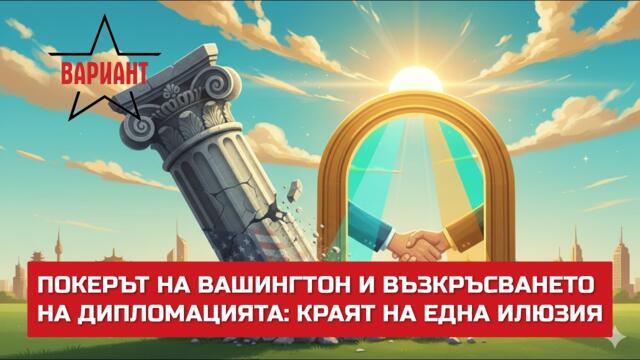 ПОКЕРЪТ НА ВАШИНГТОН И ВЪЗКРЪСВАНЕТО НА ДИПЛОМАЦИЯТА: КРАЯТ НА ЕДНА ИЛЮЗИЯ,  Вариант #786