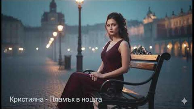 Кристияна - Пламък в нощта (Официална песен 2026) 🔥 Модерен Поп-Фолк Хит