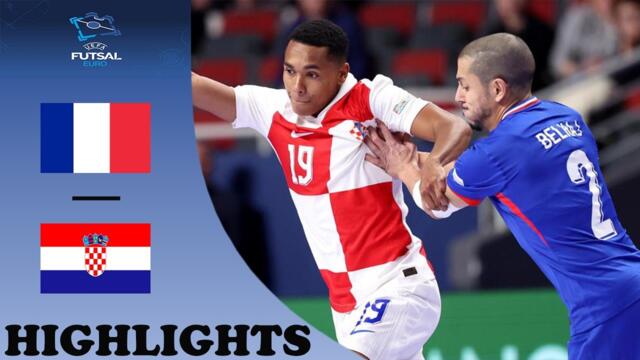 WHAT A GAME! | France vs Croatia Highlights & Penalty Shoot-Out | Futsal Euro 2026 3rd-Final