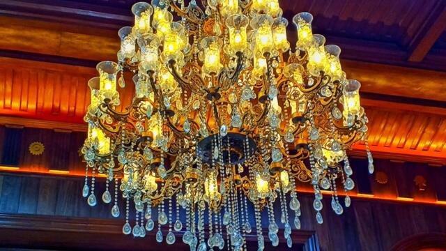 Elegant Indoor Hall Ambience ✨ | Warm Lights & Calm Interior Design