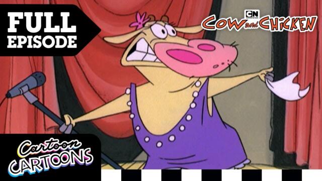 FULL EPISODE: Super-model Cow | Cow and Chicken | Cartoon Cartoons