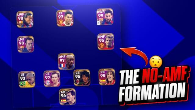 THE 4123 FORMATION WITH NO AMF 😯 eFootball 2023
