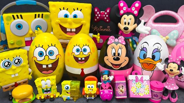 Ultimate ASMR Unboxing Satisfying Mickey Mouse & SpongeBob Toy Collection 2026 🧽스폰지밥 목욕 장난감 ASMR