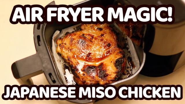 This Addictive Air Fryer Japanese Sweet Miso Chicken is My New Obsession!