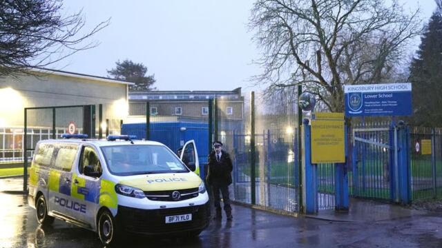 13-year-old boy charged with two counts of attempted murder after double stabbing north London school