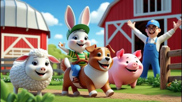 Old MacDonald Had A Farm | Rain Rain Go Away + More Nursery Rhymes & Kids Songs | Little Melodies