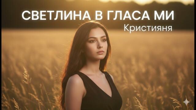 Кристияна - Светлина в гласа ми (Емоционална поп фолк балада 2026)