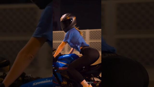 ♥️🔥🍓 Секси мацка на мотор - spider noir  🇺🇸