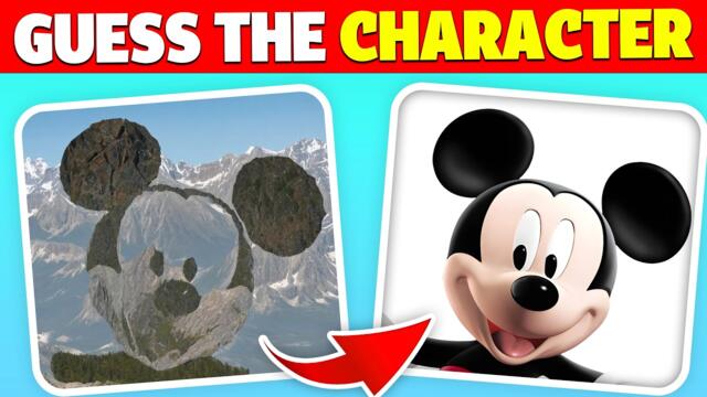 Guess the Mickey Mouse Clubhouse Characters by ILLUSION! 💫 | Squint Your Eyes! | Minnie Mouse, Goofy