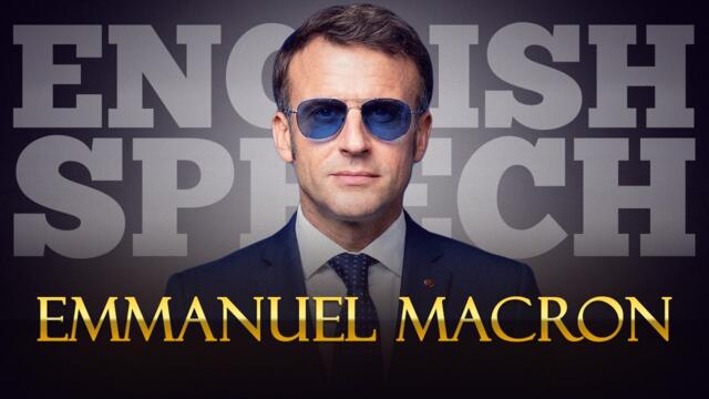 ENGLISH SPEECH | EMMANUEL MACRON: A Message To Trump (English Subtitles)