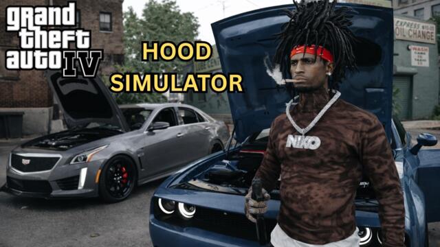 I TURNED GTA 4 INTO A REALISTIC HOOD SIMULATOR WITH MODS