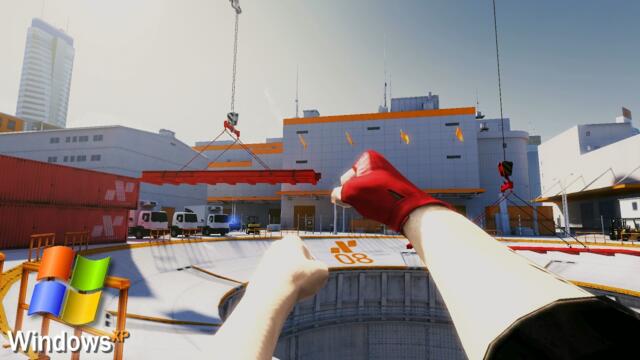 Mirrors Edge on Windows XP in 2026