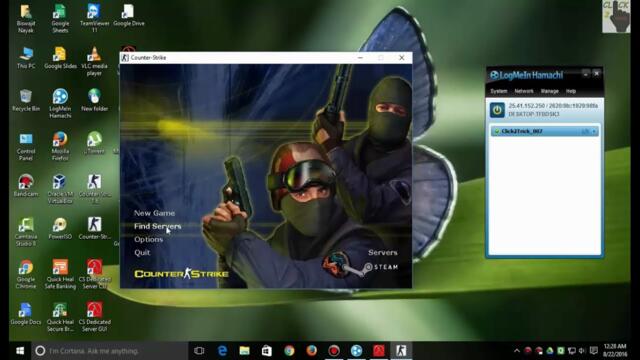How to play Counter Strike 1.6 on VPN with friends