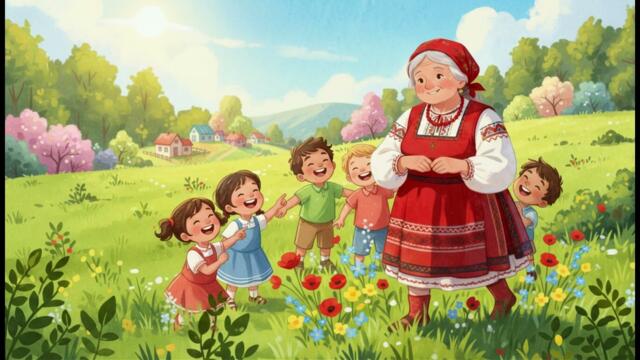 Усмивката на Баба Марта 🌸 | Детска песен за пролет, здраве и доброта