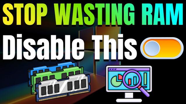 SysMain is Destroying Your PC Performance | Disable it NOW