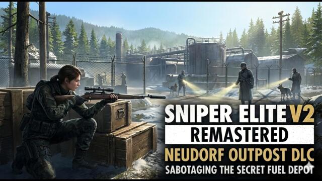 Stealth Sabotage in the Haze Mountains 🧨 Neudorf Outpost | Sniper Elite 1 Remake