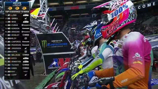 AMA Supercross 2026 | Round 6, Seattle | 250SX LCQ