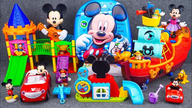 Satisfying with Unboxing Disney Junior Mickey Mouse Castle Playset | Review Toys ASMR