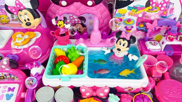 Minnie Mouse 2026🎀 Set Unboxing de maquillaje y juego médico rosa de Minnie | Colección Disney
