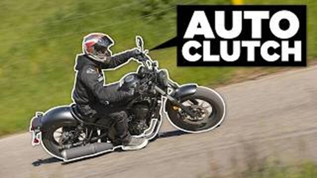 Total Freedom: Auto clutch or manual, YOUR CHOICE.