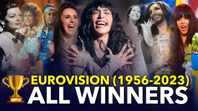 All Winners of Eurovision Song Contest [1956-2023]