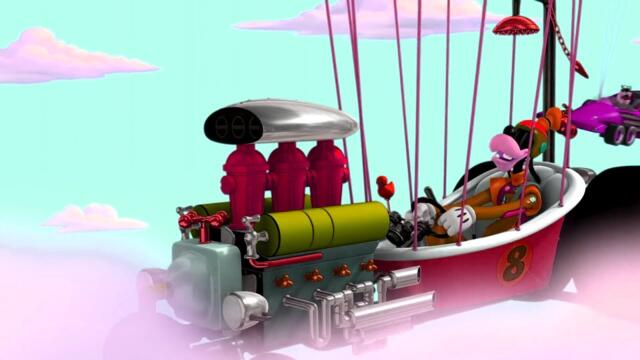 Balloon Car Driving Pattern | Mickey Mouse/SB Gamavision Csupo Effects