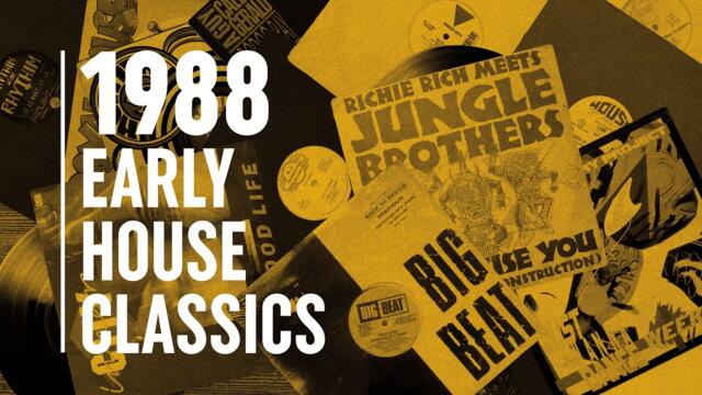 1988 Early House Classics | Vinyl DJ Set | Luca Masini