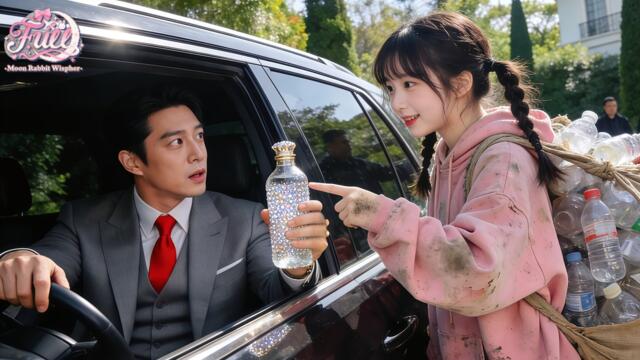 No One Dares Approach Brutal CEO,But Poor Trash-Picking Girl Asks Him for Water Bottle—Love Arrives!
