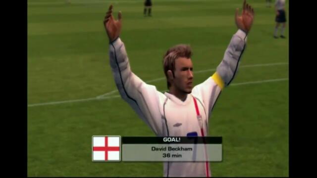 FIFA Soccer 2003 (England vs Belgium) Original Xbox HD Gameplay