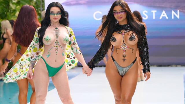 🔥👠🍓Capristan Swimwear | Miami Swim Week Fusion Fashion 2024 | Full Show 4k