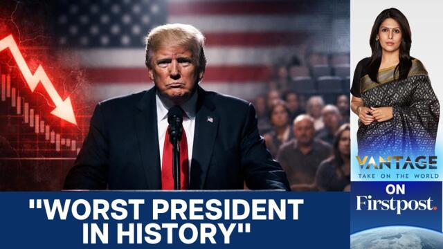 "Worst President Ever": Why Trump's Approval is Falling in Polls | Vantage With Palki Sharma