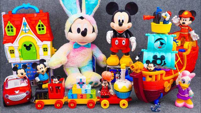 Satisfying with Unboxing Disney Mickey Mouse Treasure Adventure Ship | Review Toys ASMR
