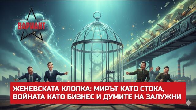 ЖЕНЕВСКАТА КЛОПКА: МИРЪТ КАТО СТОКА, ВОЙНАТА КАТО БИЗНЕС И ДУМИТЕ НА ЗАЛУЖНИ,  Вариант #793