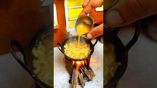 Mini Egg Maggi 😋| Viral Mini Cooking 🤯| Tiny Foods 🔥| Mini Cooking 🤩#trending #mini #tiny #shorts