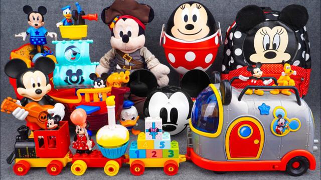 Satisfying with Unboxing Disney Mickey Mouse Clubhouse Birthday Parade Playset | Review Toys ASMR